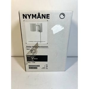 IKEA NYMÅNE Reading Wall Light - White (20356990) Open Box